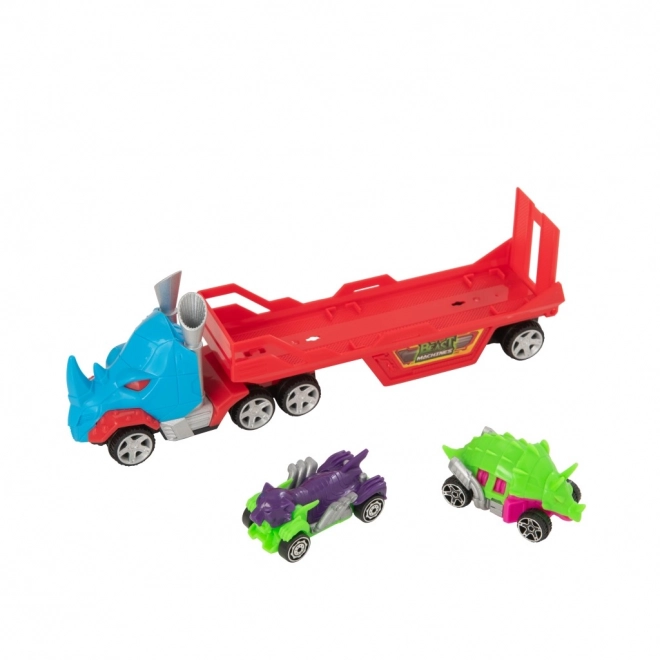 Teamsterz transporteur Dino avec petites voitures