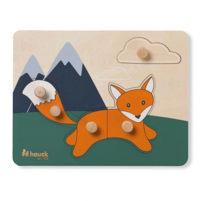 Puzzle en bois - Renard