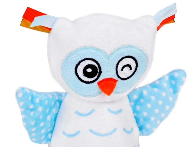 Veilleuse peluche hibou changeant de couleur boîte à musique pour enfants ZA5190