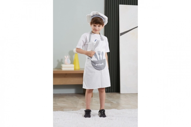Tablier de cuisine et toque pour enfants
