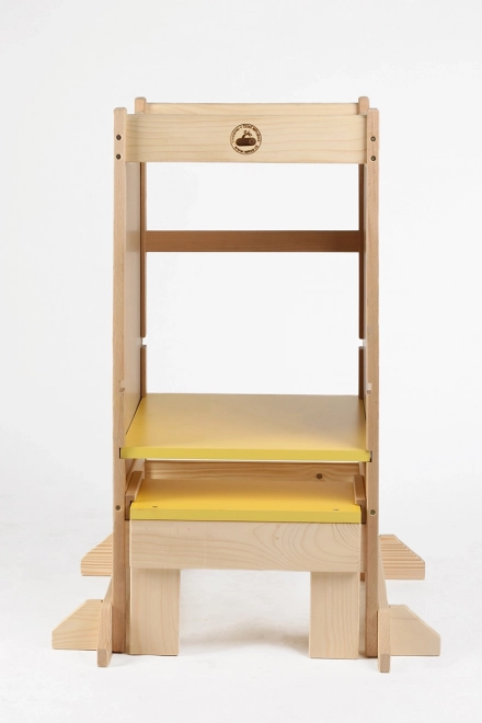 Tour d'apprentissage en bois multifonctionnelle