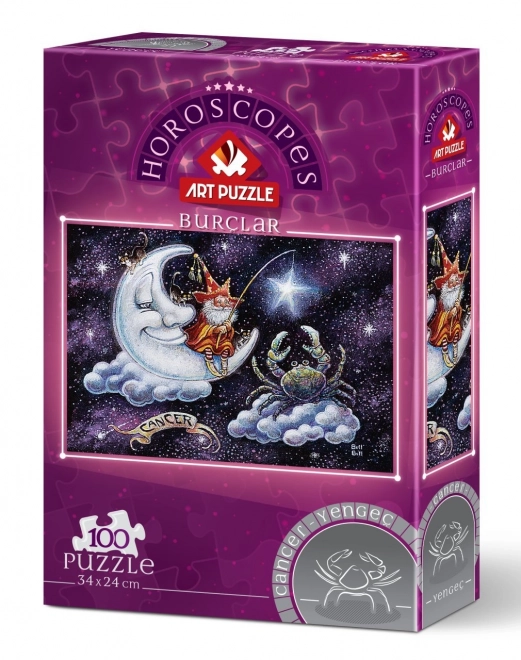 Puzzle Signe du zodiaque Cancer 100 pièces