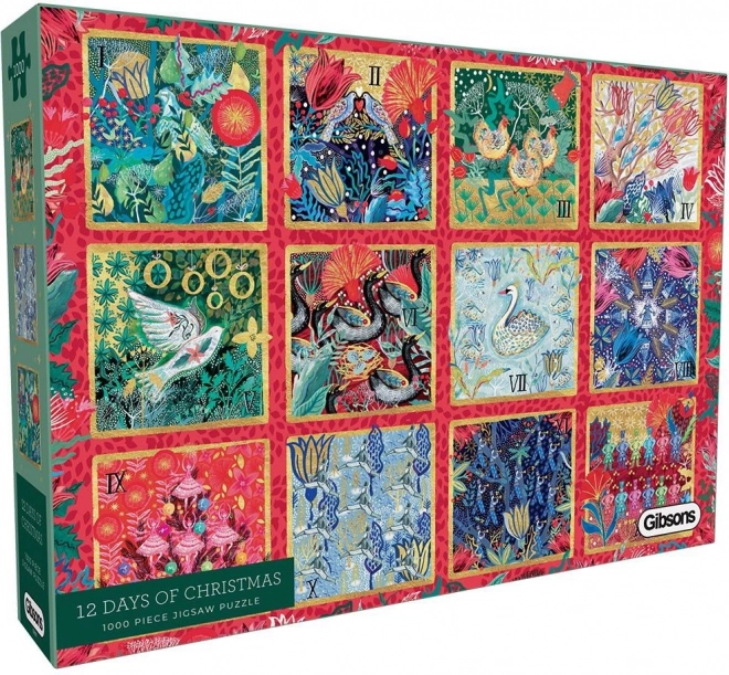 Puzzle Douze Jours avant Noël 1000 pièces