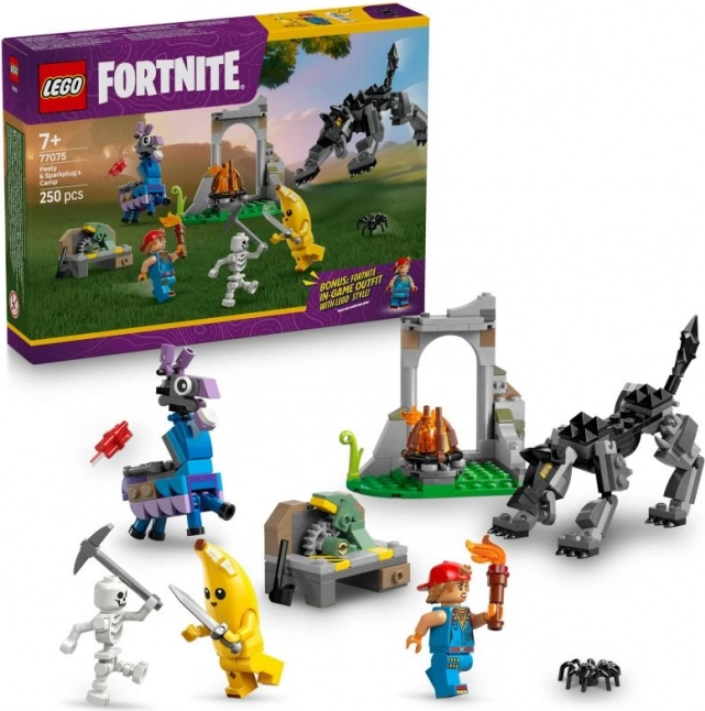 LEGO Fortnite Peely et Sparkplug Campement