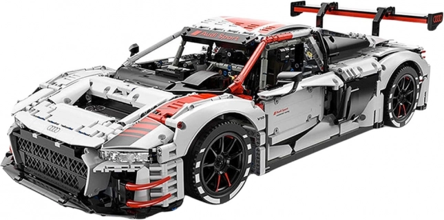 Kit RC Voiture Audi R8 1:8 de Rastar avec 3322 Pièces