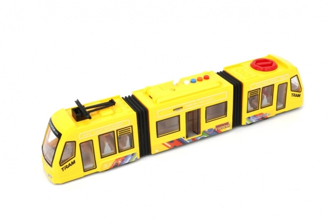 Tramway jaune pour usage intérieur
