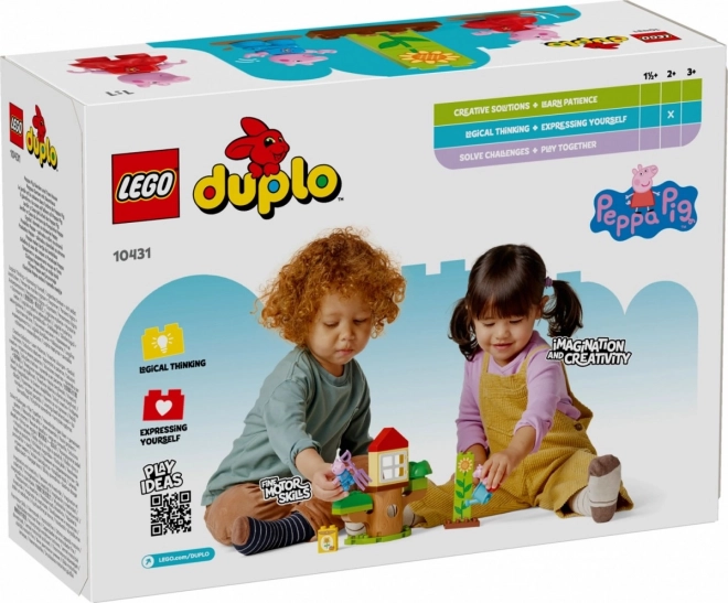 LEGO DUPLO 10431 Peppa Pig - jardin et cabane dans l'arbre