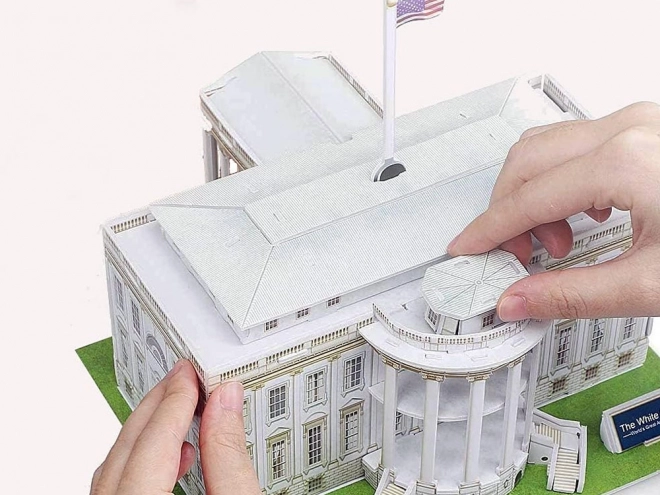 Puzzle 3D en relief du BÂTIMENT DE LA MAISON BLANCHE ZA2529