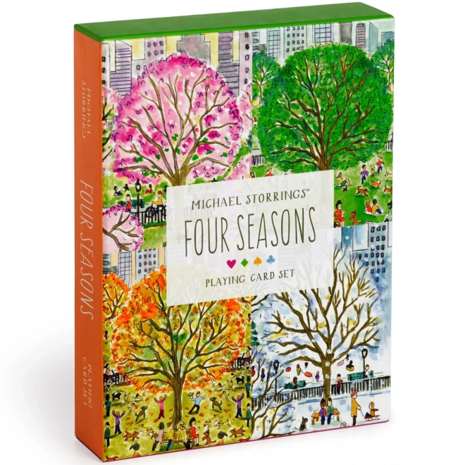 Cartes à jouer Quatre saisons de Michael Storrings