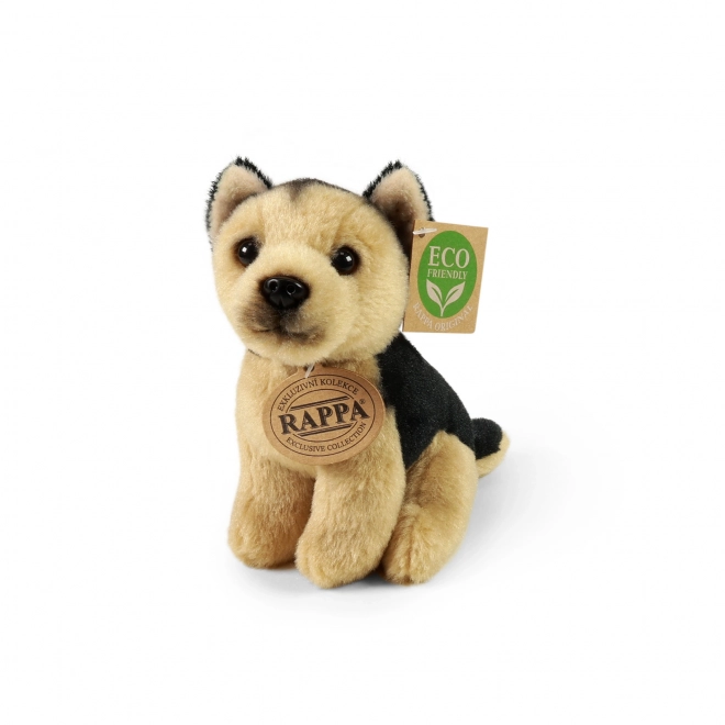 Chien en peluche assis mix 12 cm ÉCOLOGIQUE