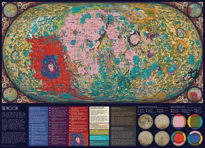 Puzzle Lune 1000 pièces de Cobble Hill