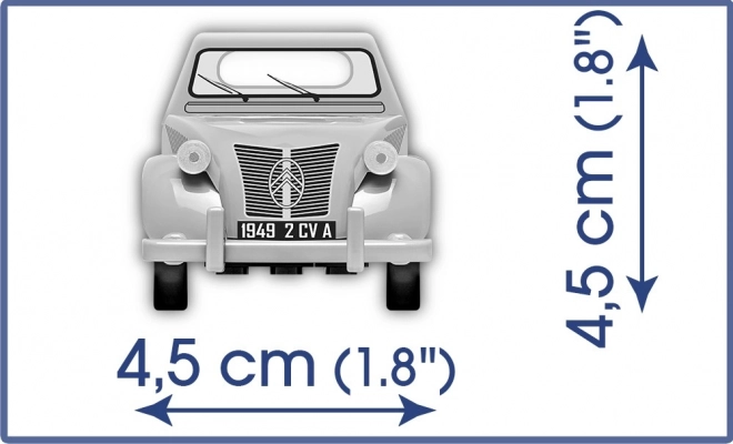Kit de Construction Citroën 2CV Typ A 1949