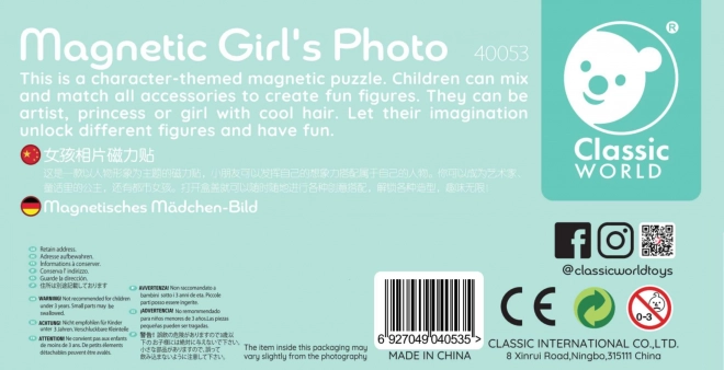 Puzzle magnétique Princesse