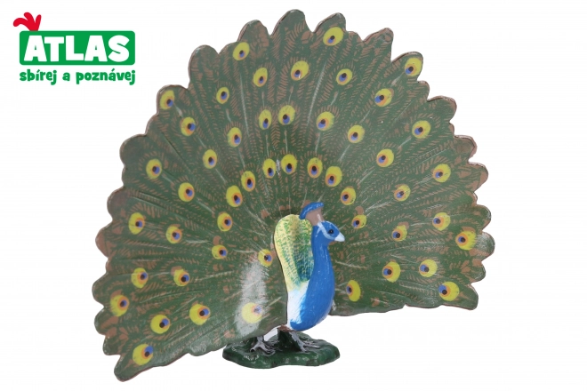 Figurine Manuelle Paon 12 cm