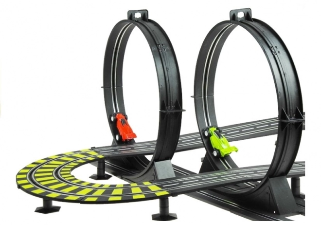 Circuit de course 11 mètres + 2 voitures Power Pack