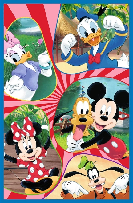 Puzzle Équipe Mickey Mouse 3x80 pièces