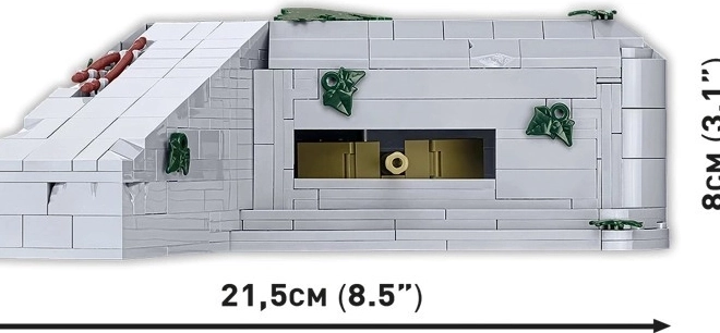 Bunkr Regelbau 667 en Blocs COBI