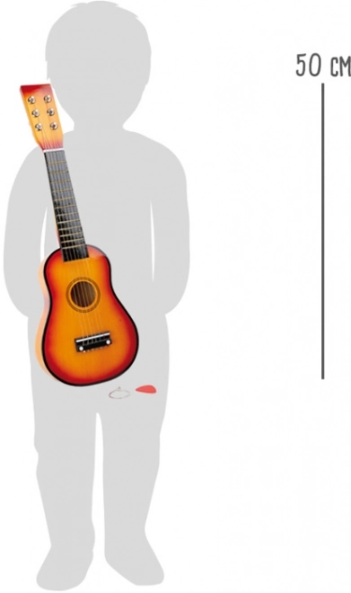 Petite guitare marron pour enfants Small Foot