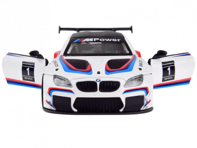 Modèle réduit en métal de la voiture de sport BMW M6 GT3