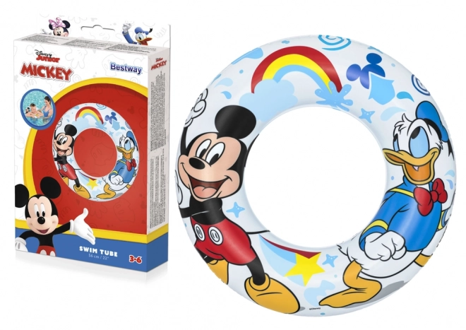 Bouée gonflable pour enfants Mickey Mouse