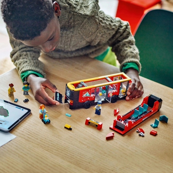 LEGO City 60407 Bus touristique rouge à deux étages