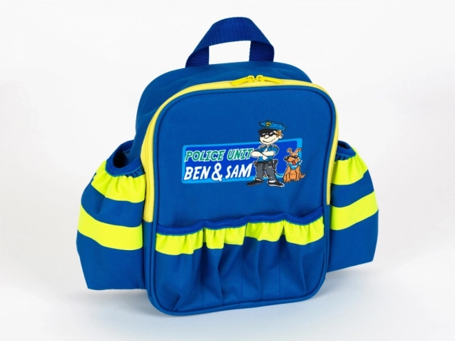 Sac à dos de police avec accessoires