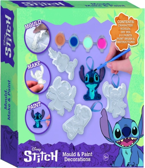Grande boîte de moulage Lilo et Stitch – fabrication de pendentifs