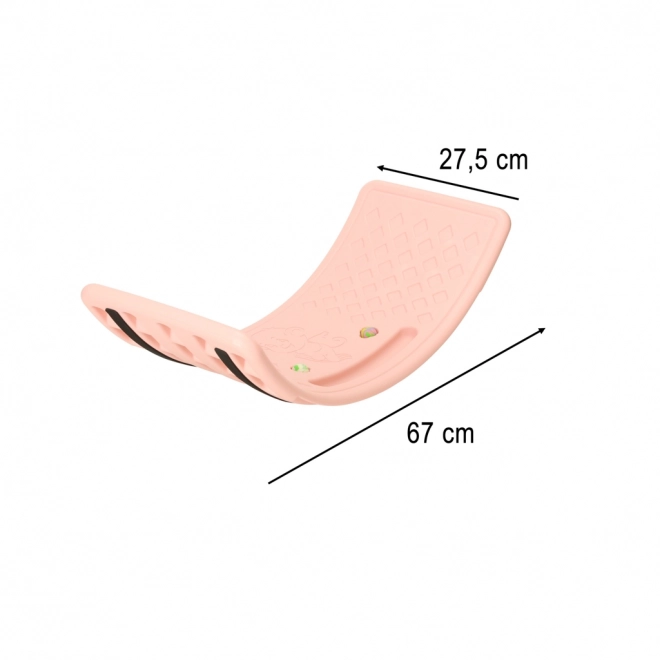 Planche d'équilibre rose pour enfants