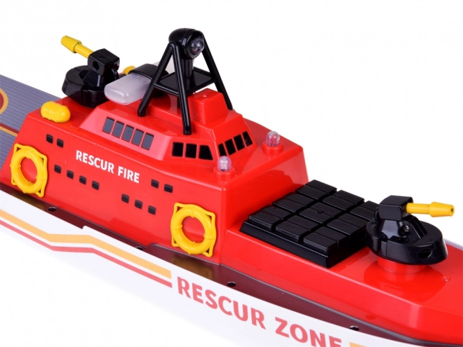Bateau de Sauvetage Pompiers Télécommandé
