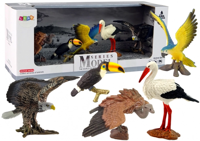 Ensemble de figurines Oiseaux du monde - 5 pièces