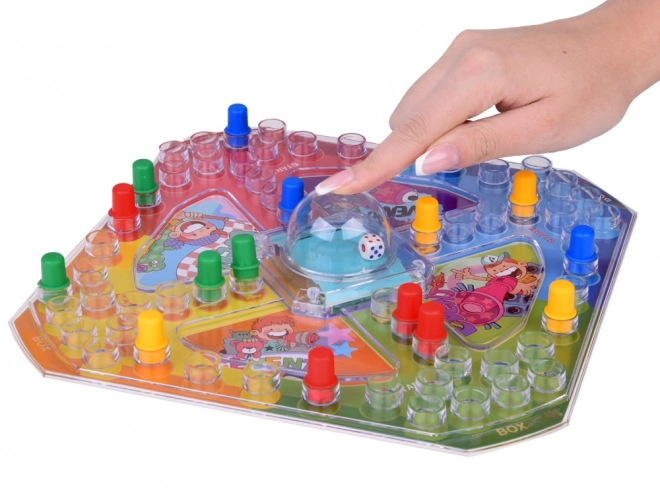 Jeu de société familial Version chinoise - ne perdez pas les dés ! Jeu de voyage GR0682