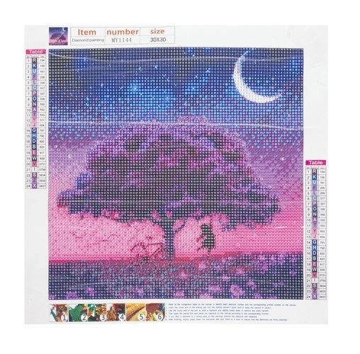 Kit de peinture diamant - nuit