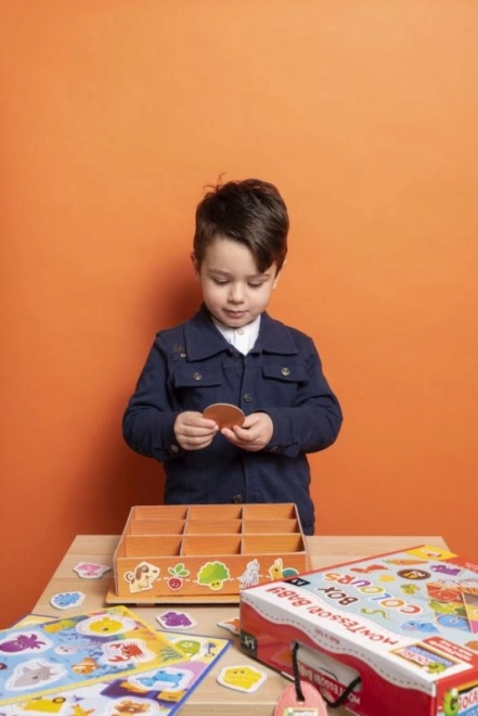 BOÎTE BÉBÉ MONTESSORI - Couleurs
