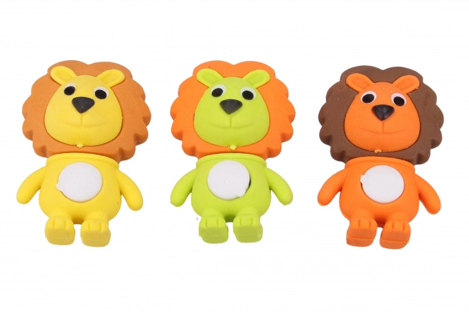 Gomme effaçante - Lion