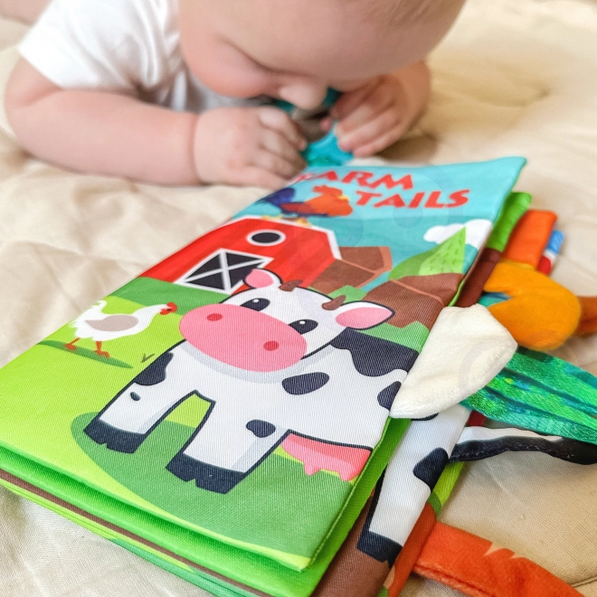 Livre de queues d'animaux en tissu WOOPIE
