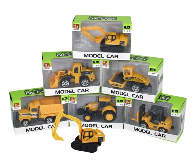Modèle de machine de construction 1:64