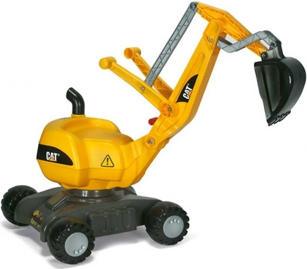 Rolly Toys RollyDigger CAT pelleteuse à pédales rotative siège jaune