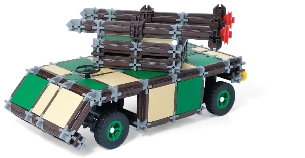 Jeu de construction SEVA ARMADA Véhicules de combat en plastique 436 pièces dans une boîte 35x33x5cm