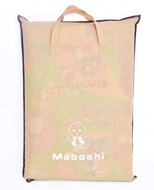 Tapis éducatif double face en mousse avec motifs d'animaux