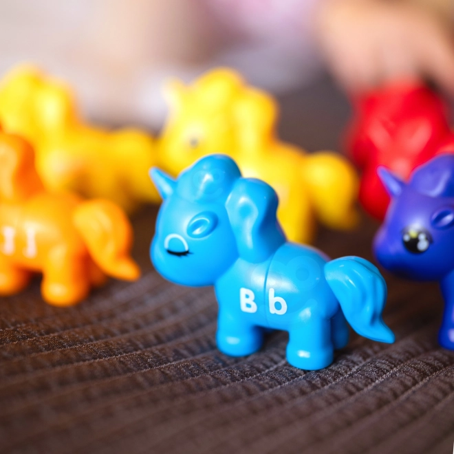 Woopie Montessori licornes - ensemble éducatif Corresponds aux lettres