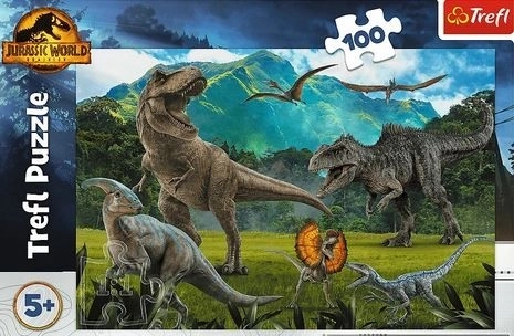 Puzzle dinosaures Jurassic Park 100 pièces
