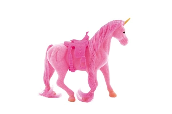 Licorne avec selle - 21 cm