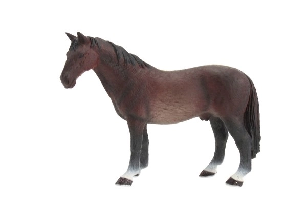 Figurine en plastique cheval 15 cm - 4 couleurs
