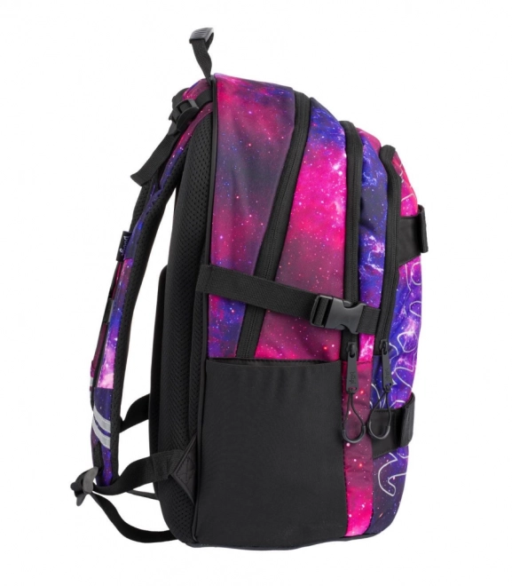 BAAGL 3 SET Skate Galaxy : sac à dos, trousse, sac
