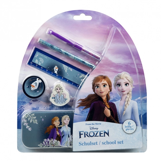 Ensemble scolaire avec motif Frozen