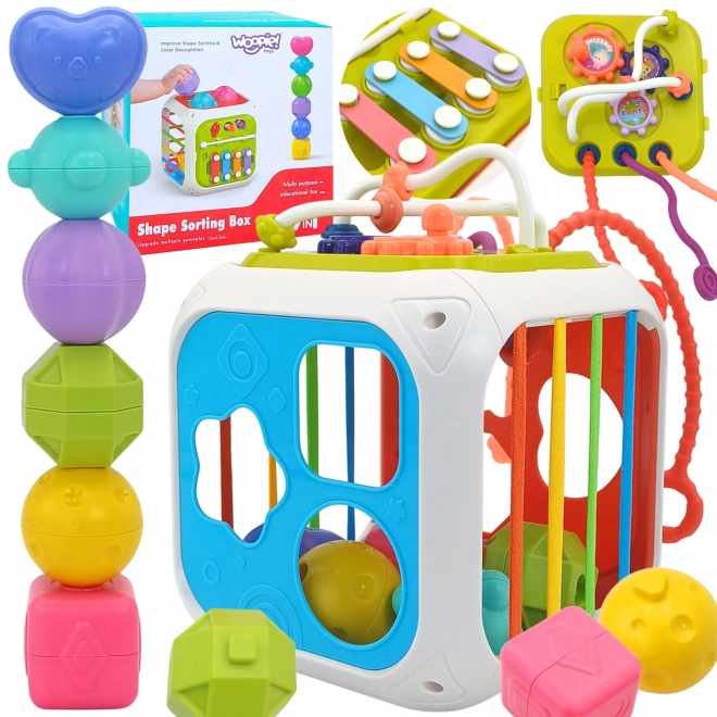 Woopie cube éducative sensorielle pour enfants