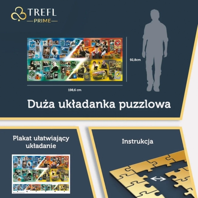 Puzzle TREFL UFT Harry Potter : Les Maisons Poudlard 9000 pièces