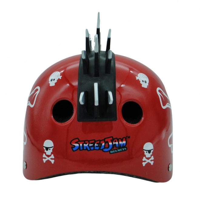 Casque Pirates rouge - taille S