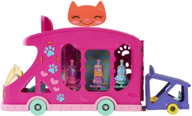 Enchantimals boutique de mode pour chat sur roues – set de jeu