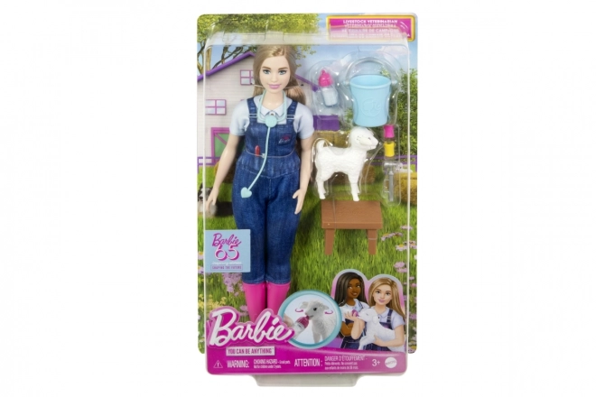 Barbie carrière - vétérinaire à la ferme